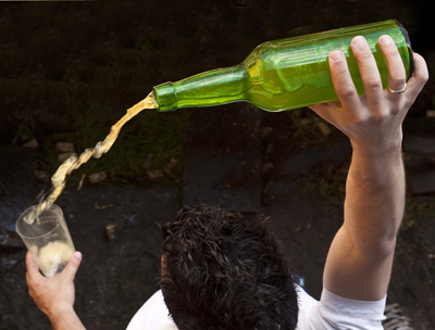 Escanciado de sidra Escanciado de sidra