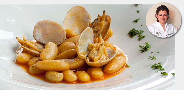 FABES CON ALMEJAS - María Busta Rosales de Casa Eutimio