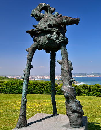 Escultura en el Cabo San Lorenzo