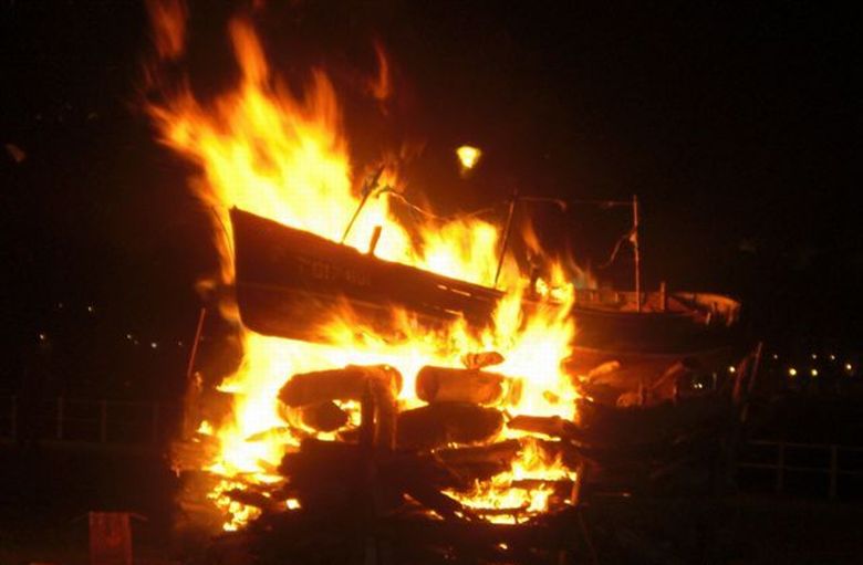 Foguera de San Juan de la Arena Foguera de San Juan de la Arena