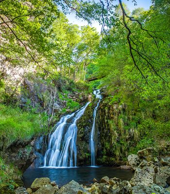 Cascada de Morlongo en Los Oscos