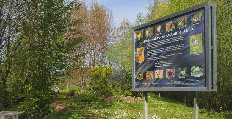 Jardín de las Mariposas en Grado