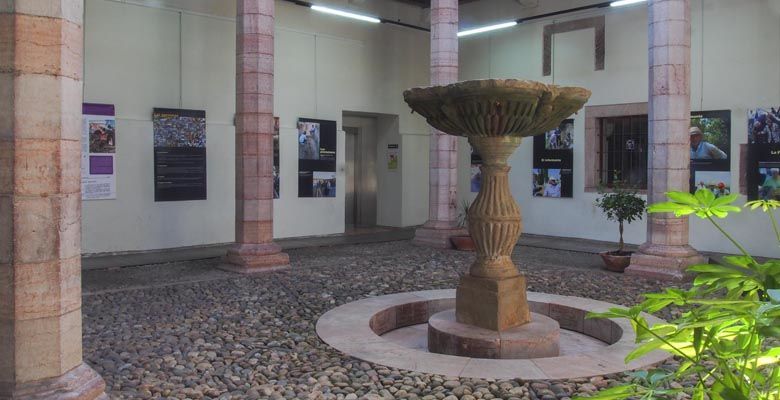 Patio interior del Palacio de los Miranda-Valdecarzana