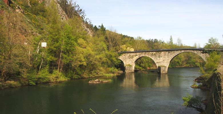 Puente de Peñaflor en Grado