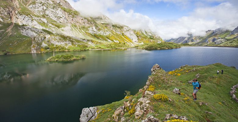 Lago del Valle en Somiedo