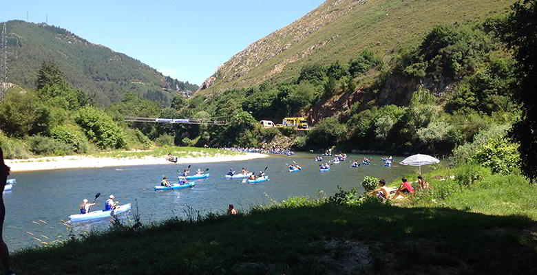 Avituallamiento en el Descenso del Sella Adaptado