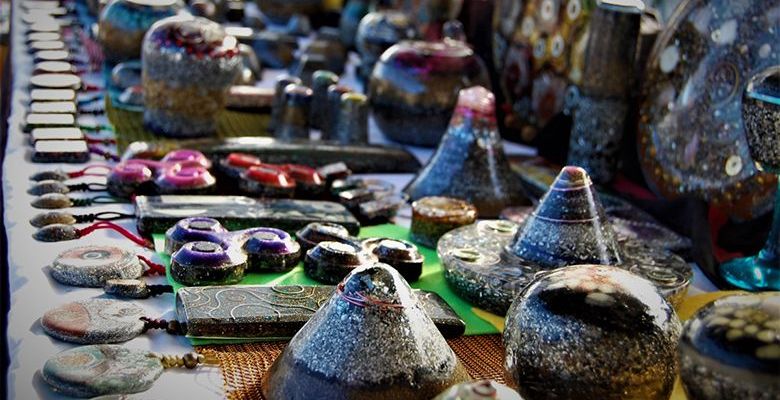 Artesanía en El Tenderete, en Santolaya de Cabranes