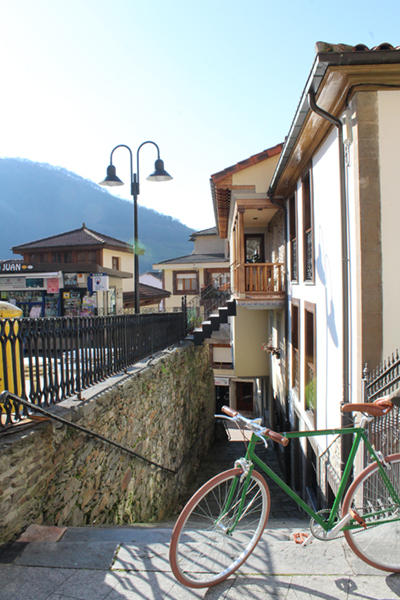 Rincón de la villa de Cangas del Narcea