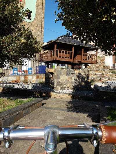 Rincón en la villa de Cangas del Narcea