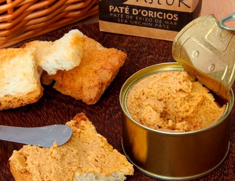 Paté de oricios 