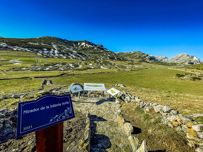 Mirador de la Infanta Sofía (Somiedo) ©Ayuntamiento de Somiedo