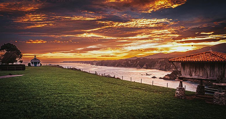 Campo de La Garita (Cadavéu, Valdés) 