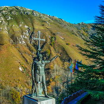 Covadonga and Pelayo, the perfect pair