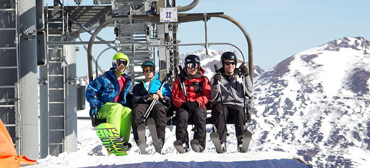 Ski resort Fuentes de Invierno