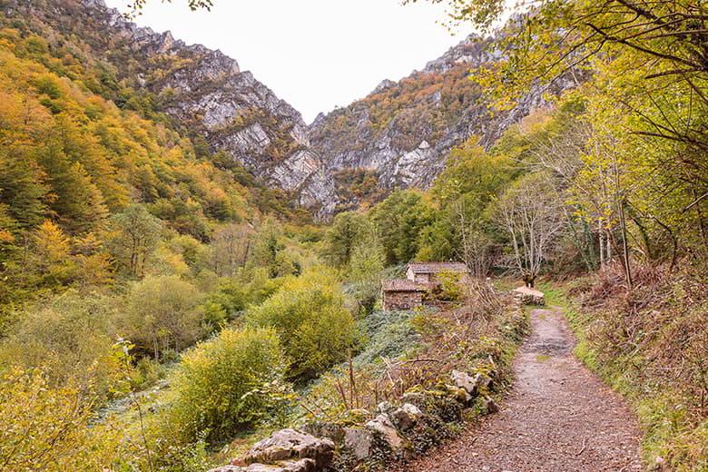 Image of the Desfiladero de los Arrudos in the Redes Natural Park (Caso)