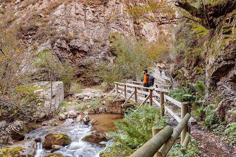 Image of the Desfiladero de los Arrudos in the Redes Natural Park (Caso)