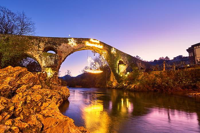 Image of the Roman Bridge of Cangas de Onís
