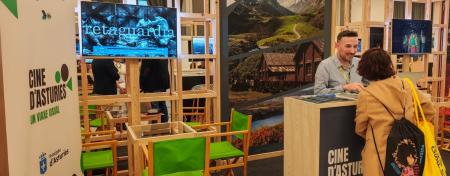 Imagen El Principado promociona el cine asturiano con un estand propio en el Festival de Málaga