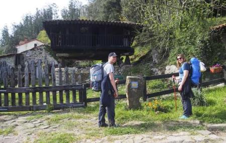 The Way of St. James as it passes through La Fonte in Las Regueras