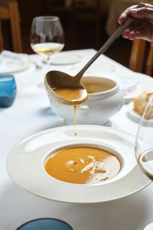 Crema de pescado y marisco