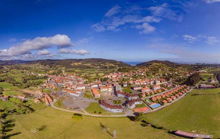 Vue panoramique de Colunga