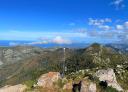 Top of Mofrechu peak with panoramic views of the mountain range.