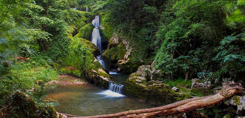 Waterfall of the Covadonga River
