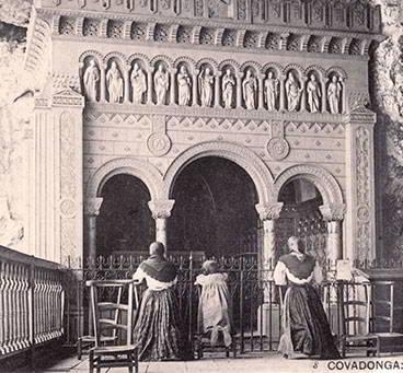 Frassinelli's dressing room in 1906