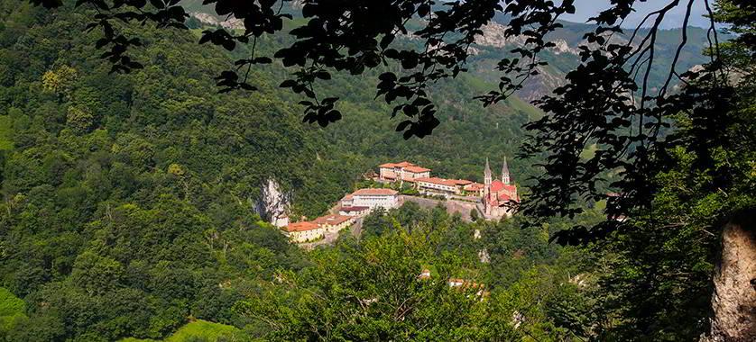 Surrounding area of the Sanctuary of Covadonga