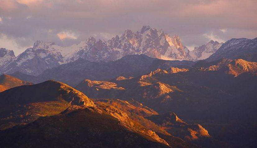 Picos de Europa from Llueves