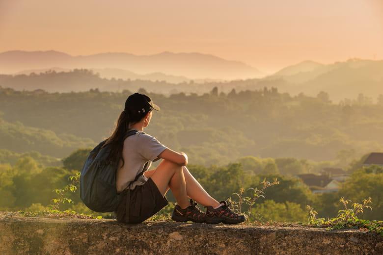 Picture of a sunset in Valdesoto (Siero)