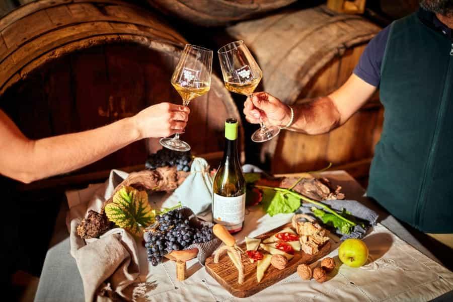 Image of celebration during the Harvest Festival in Cangas del Narcea.
