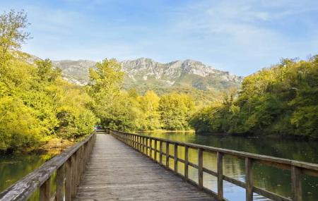 Pasarela sobre el embalse de Valdemurio – Quirós.