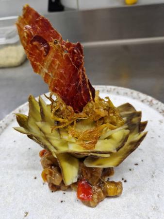 Flower of artichokes - La Senderuela