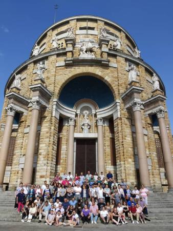 Excursion of a group from Ávila to the Universidad Laboral de Gijón/Xixón