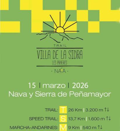 Trail Villa de la Sidra. Nava