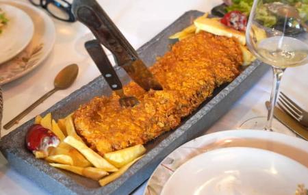 Restaurante Repinaldo - cachopo with french fries