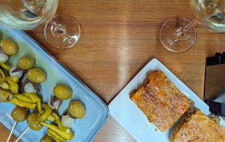 Gildas y empanada del Restaurante Blanco