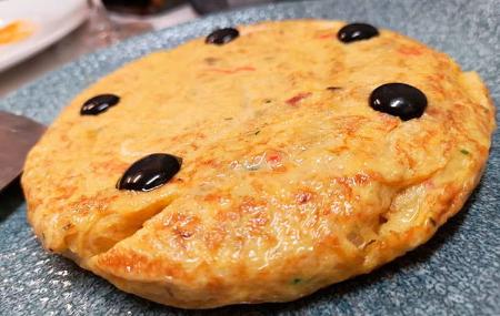 Trozo de tortilla del Restaurante Blanco