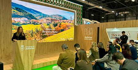 Imagen El Principado lanza en Fitur la campaña Únete al respeturismo para promover una forma de viajar más consciente y sostenible