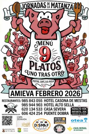 Gastronomic days of the slaughter in Amieva and Alto Sella