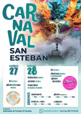 Carnaval en San Esteban. Muros de Nalón