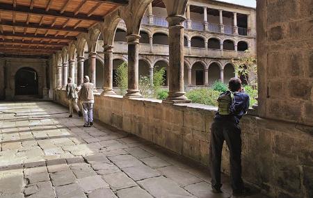 Cloister of the Monastery of Valdediós in Villaviciosa