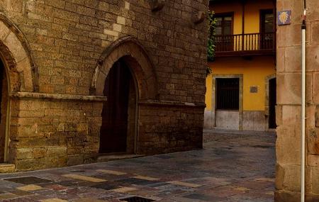 The Pilgrims' Route to Santiago de Compostela as it passes through Avilés