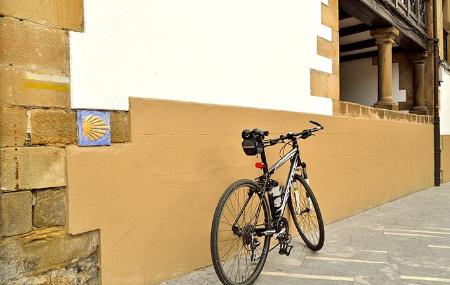 The Pilgrims' Route to Santiago de Compostela as it passes through Colunga
