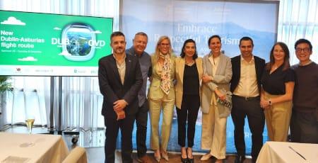 Imagen Asturias refuerza en Dublín su posición como  destino cercano, natural y sostenible, tras el  estreno del vuelo directo con Irlanda