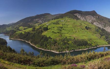 Panorámica Río Navia y Embalse de Doiras