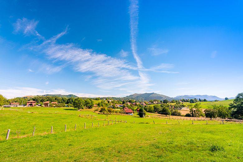 Image of the parish church of Coya (Piloña).