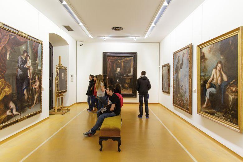 Image of the Interior of the Museum of Fine Arts of Asturias (Oviedo/Uviéu)