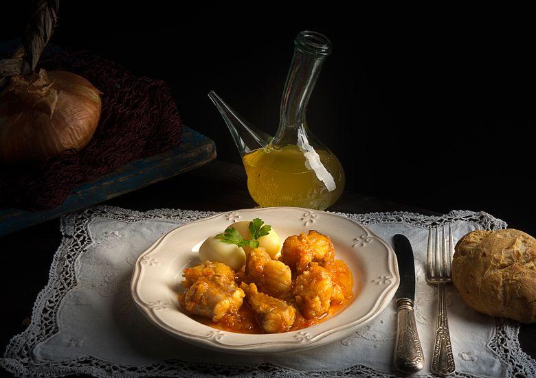 Image of a pixin (monkfish) dish